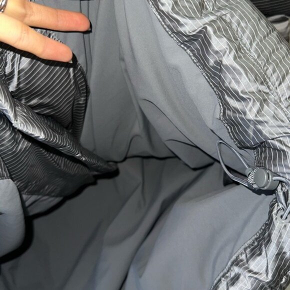 Lululemon Wunder Puff 600 downfill Long Waterproof light grey Puffer jacket Coat - Picture 9 of 13
